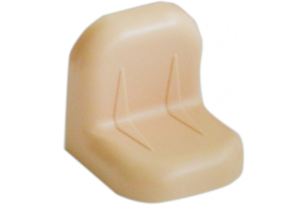 Уголок с заглушкой MFK-TORG 24х24х25х1.2 обливной дуб 16 24 24 16