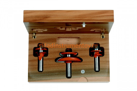 Комплект фрез концевых (3 шт; хвостовик 12 мм; B) CMT 900.522.11