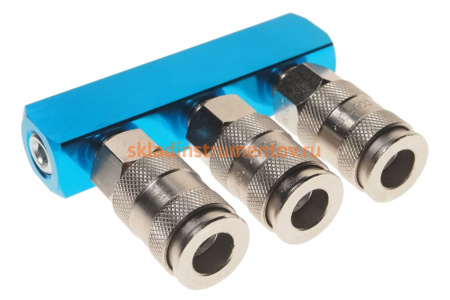 Соединитель быстросъемный тройной JTC JTC-5417A