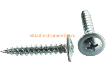 Саморезы с прессшайбой по листовому металлу 350 шт. (4,2х25 мм; PH2; ТФ1) ЗУБР 4-300191-42-025