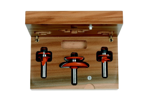 Комплект фрез концевых (3 шт; хвостовик 12 мм; B) CMT 900.522.11