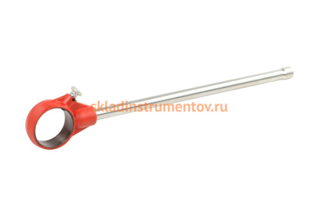 Ручной резьбонарезной клупп 12R, 1/2"-2" в стальном кейсе REKON 026102