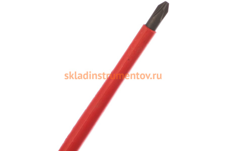 Отвертка диэлектрическая Wera, VDE, PH 2х100 мм, WE-031603