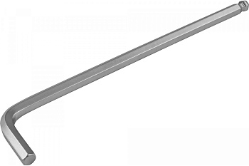 Торцевой шестигранный удлиненный ключ с шаром Thorvik HKLB80 H8 53097