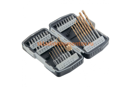 Набор бит и свёрл  40 предметов MATRIX 11322