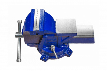 Слесарные поворотные тиски SITOMO ТСЧ-100 48288