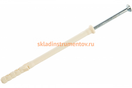 Дюбель-гвоздь с потайным бортиком 50 шт. (8x120 мм) Зубр 4-301375-08-120