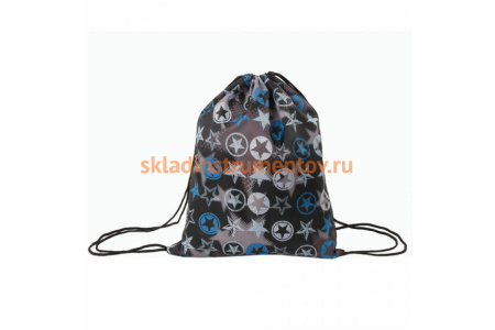 Сумка для обуви BRAUBERG, универсальный принт, 35х42 см, STARS 229414 Сумка для обуви BRAUBERG, универсальный принт, 35х42 см, STARS 229414