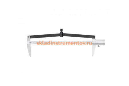 Разметочный штангенциркуль ЧИЗ ШЦРТ- 200 0,1 с твердосплавными губками 136313