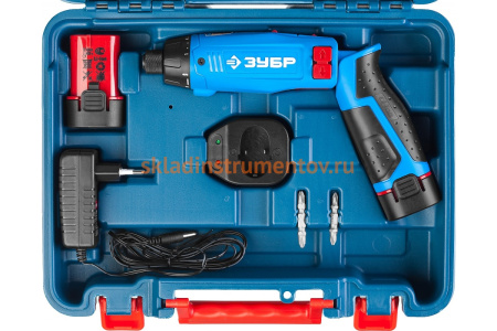 Отвертка Зубр Трансформер-М ЗО-7.2-Ли КН