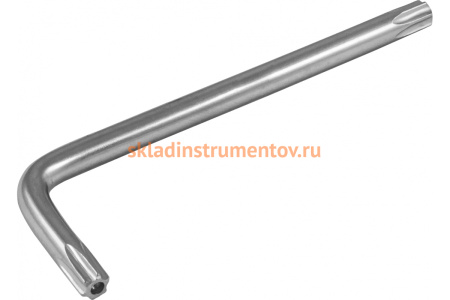 Торцевой ключ Thorvik TTKS30 T-TORX короткий с центрированным штифтом, T30H 53146