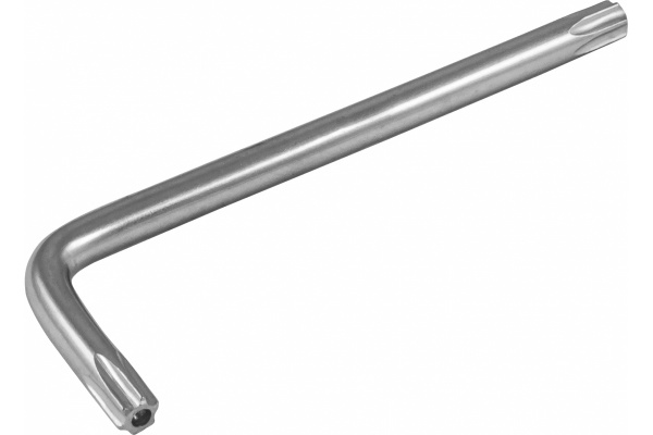 Торцевой ключ Thorvik TTKS30 T-TORX короткий с центрированным штифтом, T30H 53146