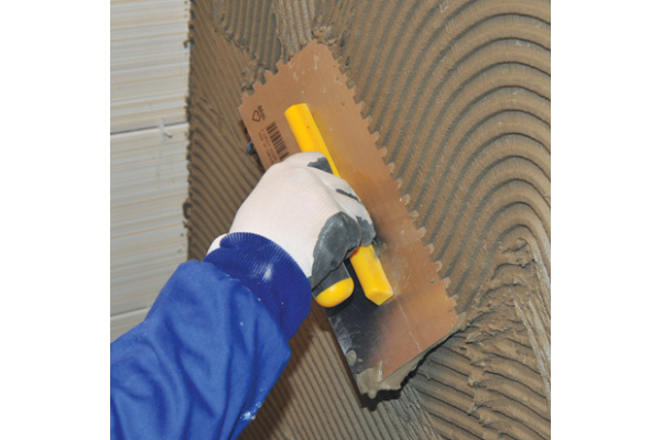 Зубчатая гладилка DEKOR HASSAN 120х300мм квадратный зуб 8х8мм 128