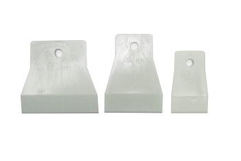 Набор шпателей (резиновых, белых) Biber 35253 тов-130022