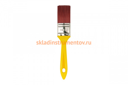 Кисть Суприм Аква (флейцевая, искусственная щетина, пластиковая рукоятка) 38мм Biber 31202 тов-067626