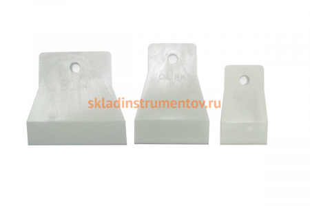 Набор шпателей (резиновых, белых) Biber 35253 тов-130022