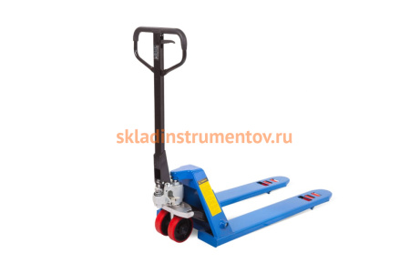 Гидравлическая тележка TOR низкопрофильная г/п 3000 кг 550х1150 мм RHP полиуретан. колеса 1006204