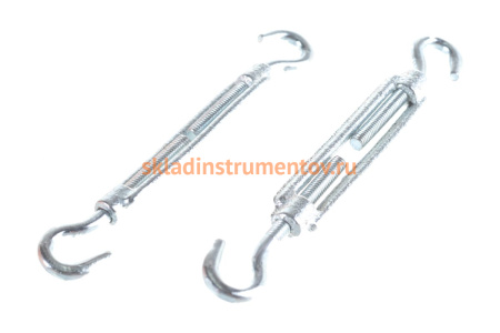 Талреп STAYER DIN 1480, крюк-крюк, М6, 15 шт, оцинкованный, 30525-06 Талреп STAYER DIN 1480, крюк-крюк, М6, 15 шт, оцинкованный, 30525-06