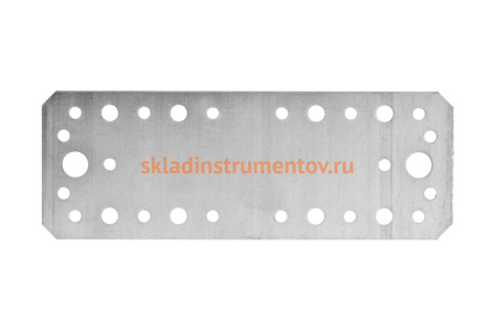 Крепежная пластина 180х65мм, 20шт Зубр МАСТЕР 310235-180-65