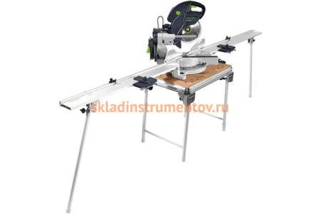 Торцовочная пила с механизмом протяжки FESTOOL KAPEX KS 120 REB-Set-MFT 576663