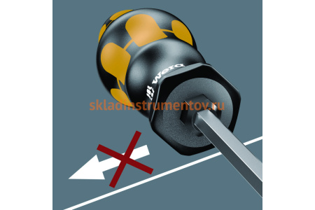 Отвёртка 932 A  0,6 х 3,5 х 80 мм Wera WE-018260