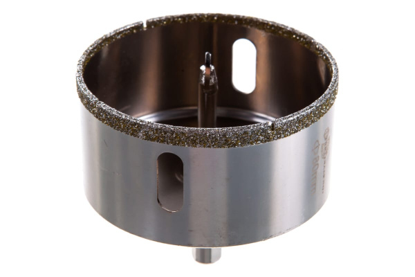 Коронка алмазная по керамике и кафелю с центрирующим сверлом (80 мм) TRIO-DIAMOND 400080