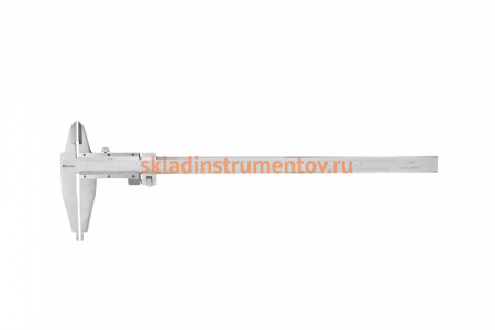 Штангенциркуль Micron ШЦ-2-1000 0.05 губки 100, двойная шкала МИК 96552