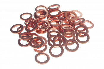 Набор медных шайб JTC размер: толщина 1.2, внутр. д. 6.4, наружн. д. 10.4 50 шт. 2009