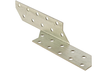 Крепление для стропил ЗУБР левостороннее КС-2.0 32х170 х 2мм 310176-170-L