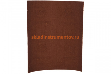 Шкурка шлифовальная на тканевой основе (10 пачек по 10 листов; 230х280 мм; Р240) Biber 70629 тов-165706