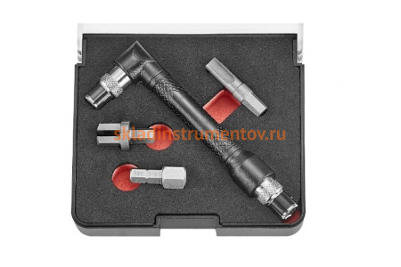 Набор инструментов для пластиковых пробок на пластиковом поддоне FORCE 4 пр. 904G22