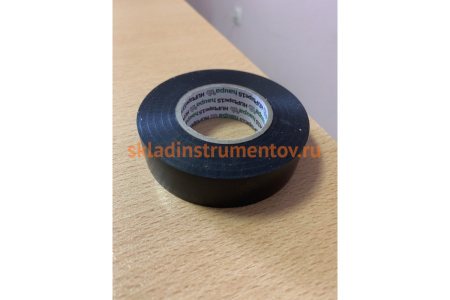 Изолента HAUPA ПВХ чёрный 19 ммх20 м, d 74 мм 263842