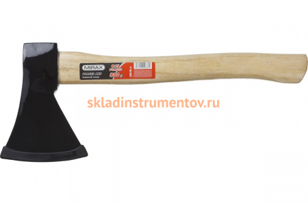 Топор кованый с деревянной рукояткой MIRAX 2060-08_z01 800г