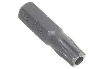 Вставка 5-гранная TORX с отверстием (TS30Hх25 мм; 1/4") JTC 1192530
