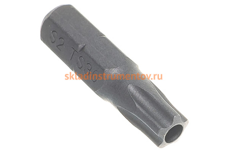Вставка 5-гранная TORX с отверстием (TS30Hх25 мм; 1/4") JTC 1192530