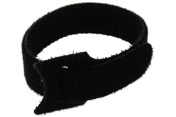 Кабельные стяжки-липучки Зубр черные ВЕЛЬКРО, 16 х 210 мм, 10 шт, нейлоновые, 30932-10