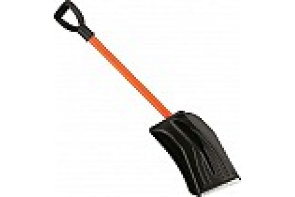 Автомобильная лопата со стальным черенком, алюминиевой окантовкой, V-образной пластиковой ручкой, 890мм STELS 61586