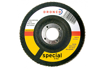 Диск абразивный лепестковый торцевой G-AZ K80 (125х22.23 мм) DRONCO 5212307