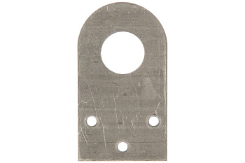 Прямая проушина СИБРТЕХ, 2 мм 90х52 мм цинк 46505