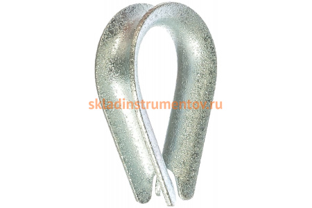 Коуш DIN 6899 оцинкованный (8 мм; ТФ6) Зубр 4-304496-08 Коуш DIN 6899 оцинкованный (8 мм; ТФ6) Зубр 4-304496-08