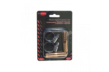 Соединитель елочка+елочка с хомутами (2 шт; 10x10 мм) ROCKFORCE RF-HRC06/06