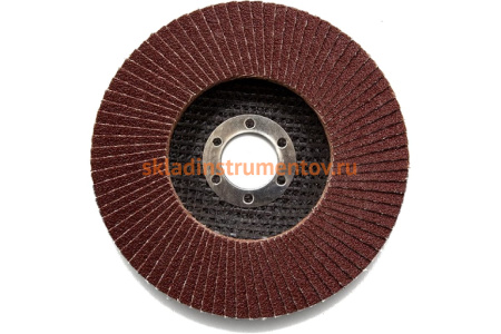 Круг лепестковый торцевой (180х22.23 мм; Р80) REDVERG 6624179