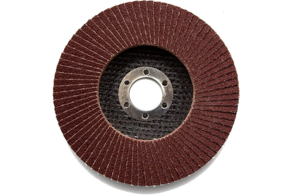 Круг лепестковый торцевой (125х22.23 мм; Р80) REDVERG 6624175