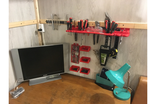 Ящик Тара.ру п/э, 96x105x45, красный 00570