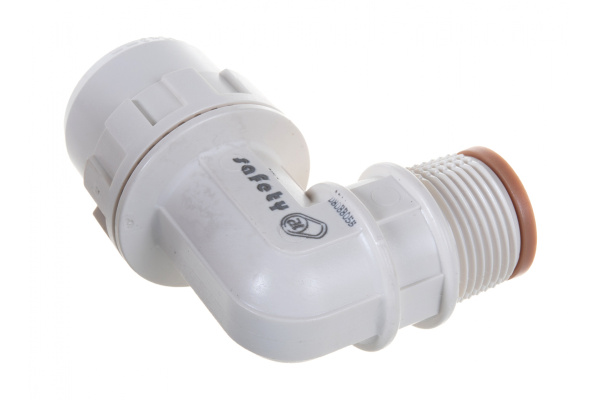 Муфта соединительная угловая "ШиреФит" (32 мм; 1") для трубопровода Зубр 51465-32-1