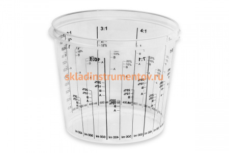 Ёмкость для смешивания красок 1.4 л (25 шт.) Wolf 911.1400