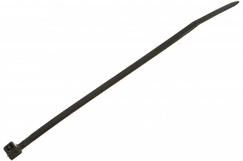 Нейлоновые хомуты Зубр черные, 2.5x100 мм, 100 шт. 309030-25-100