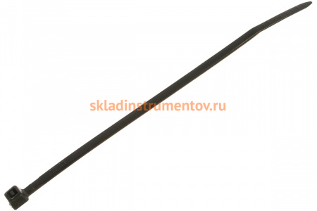 Нейлоновые хомуты Зубр черные, 2.5x100 мм, 100 шт. 309030-25-100