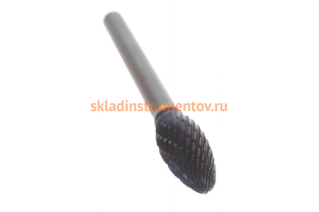 Борфреза твердосплавная форма H язычок пламени (10х20х6х65 мм) Karnasch 11.5071-020