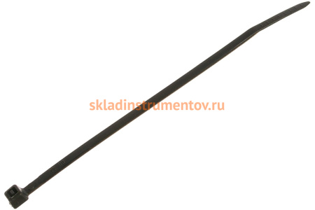 Нейлоновые хомуты Зубр черные, 2.5x100 мм, 100 шт. 309030-25-100